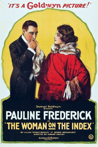 The Woman on the Index movie poster