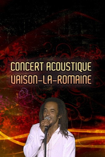 Yannick Noah - Concert acoustique - Vaison la Romaine movie poster