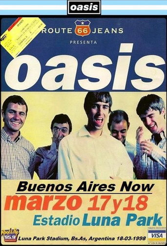 Oasis: Live at Luna Park movie poster
