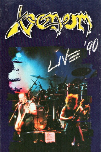 Venom Live '90 movie poster