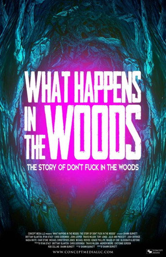 What Happens In The Woods movie poster
