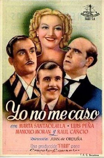 Yo no me caso movie poster