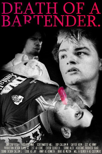 Death of a Bartender movie poster