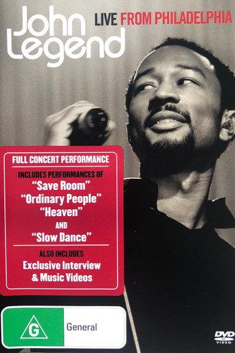 John Legend: Live from Philadelphia movie poster