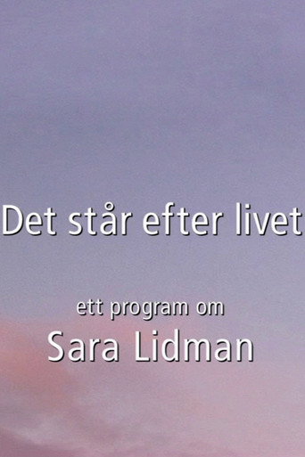Det står efter livet movie poster