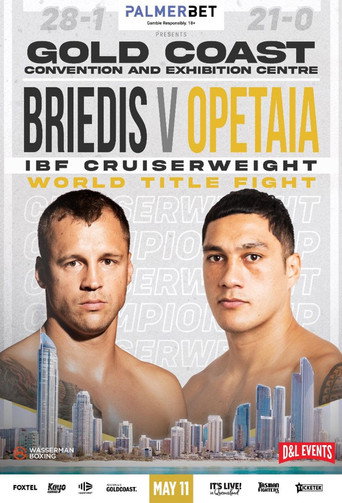 Mairis Briedis vs. Jai Opetaia movie poster