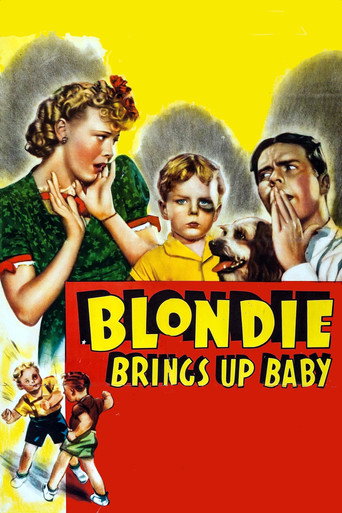Blondie Brings Up Baby movie poster