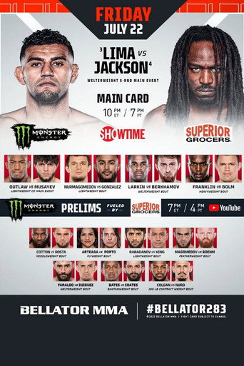 Bellator 283: Lima vs. Jackson movie poster