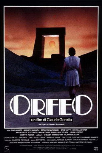 Orfeo movie poster