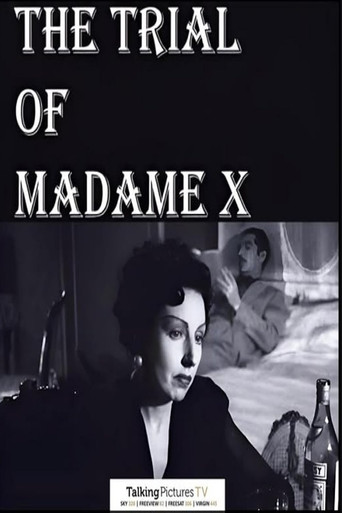 The Trial of Madame X movie poster