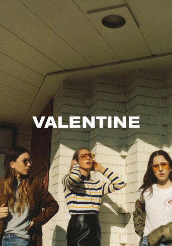 HAIM / Valentine movie poster