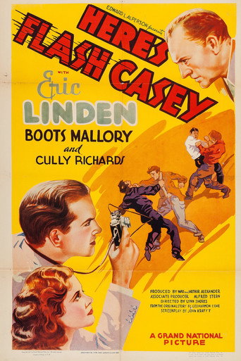 Here's Flash Casey movie poster