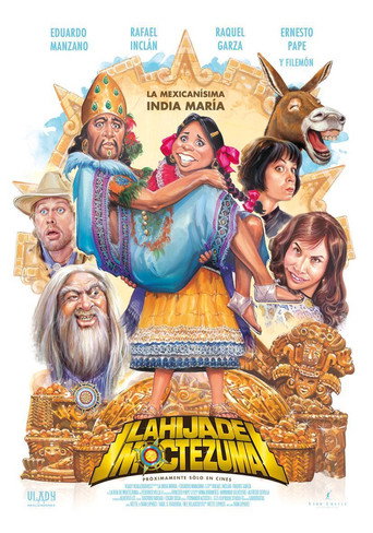 The daughter of Moctezuma movie poster