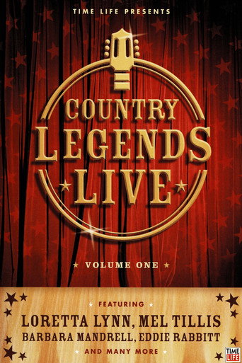 Time-Life: Country Legends Live, Vol. 1 movie poster