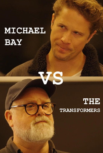 Michael Bay VS the Transformers movie poster