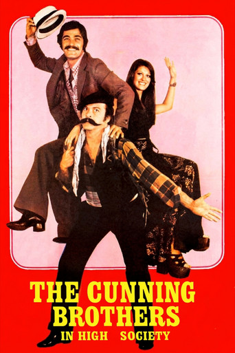 The Cunning Brothers in High Society movie poster