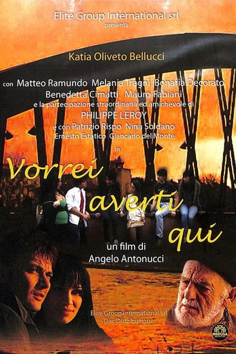 Vorrei averti qui movie poster
