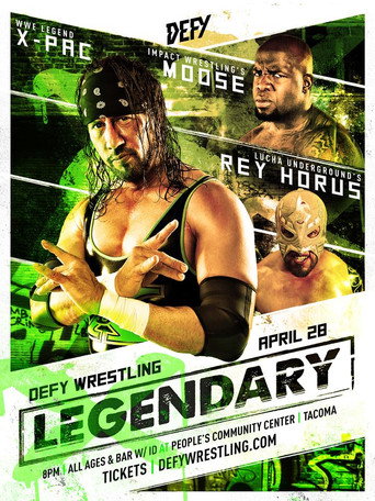 DEFY Legendary movie poster