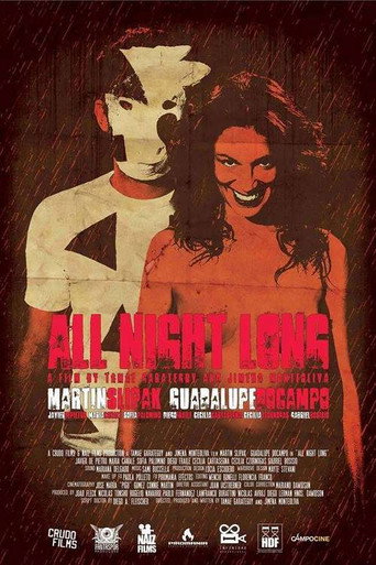 All night long movie poster