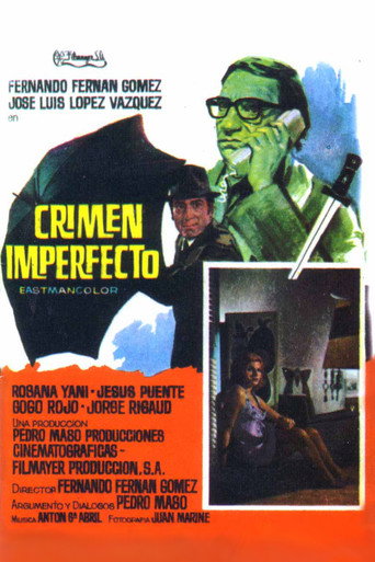 Crimen imperfecto movie poster