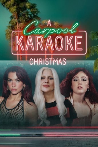 A Carpool Karaoke Christmas movie poster