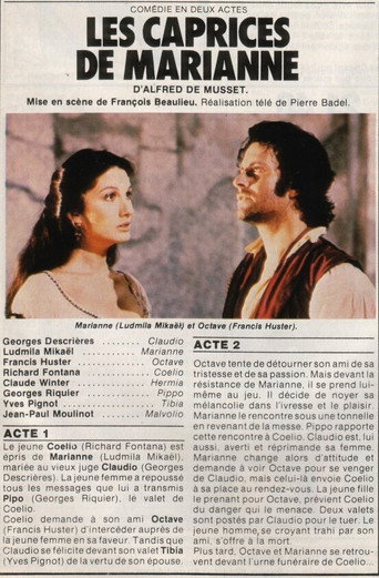 Les Caprices de Marianne movie poster