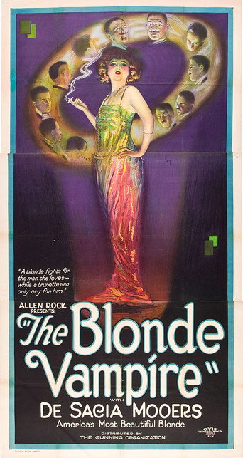 The Blonde Vampire movie poster