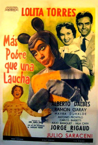 Más pobre que una laucha movie poster