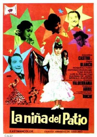 La niña del patio movie poster
