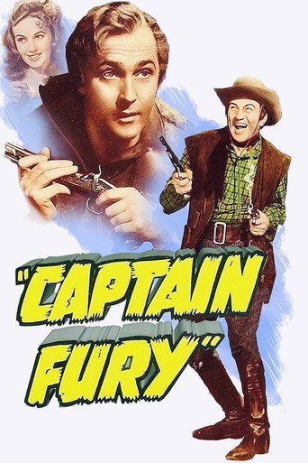 Captain Fury movie poster