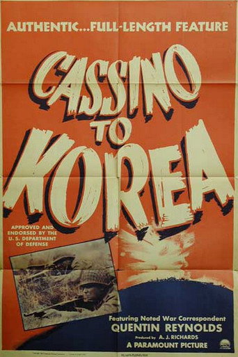 Cassino to Korea movie poster