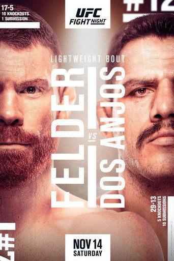 UFC Fight Night 182: Felder vs. Dos Anjos movie poster