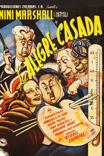 La alegre casada movie poster