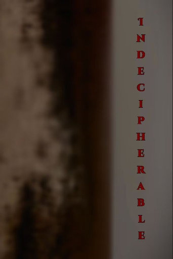 Indecipherable movie poster