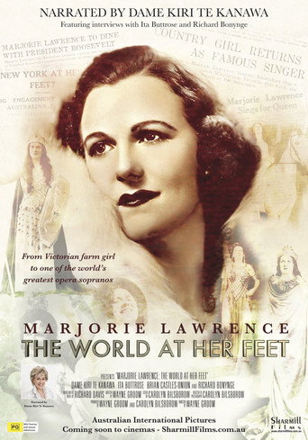 Marjorie Lawrence: The World at Her Feet movie poster