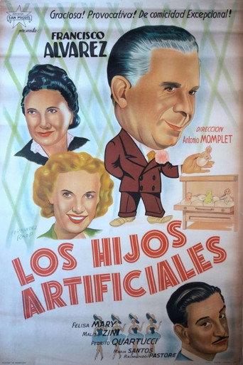 Los hijos artificiales movie poster