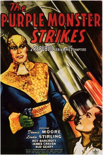 The Purple Monster Strikes movie poster