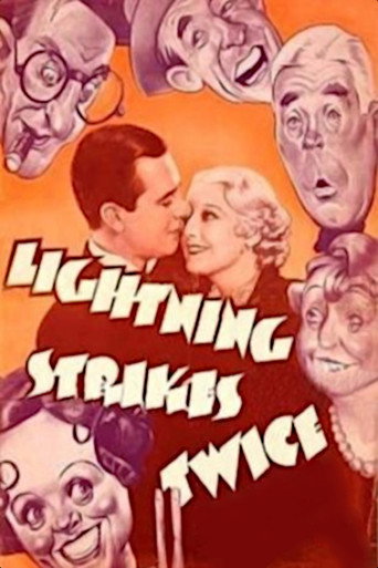 Lightning Strikes Twice movie poster