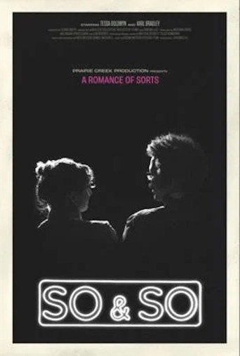 So & So movie poster