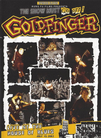 Goldfinger: Live at the House of Blues movie poster