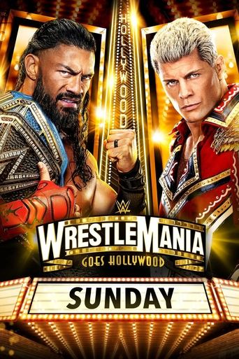 WrestleMania 39 Sunday movie poster
