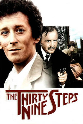 The Thirty Nine Steps movie poster