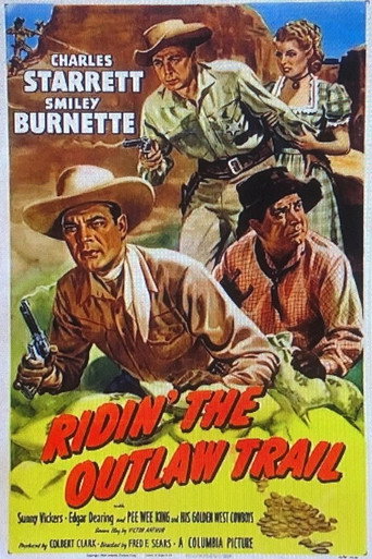 Ridin' the Outlaw Trail movie poster