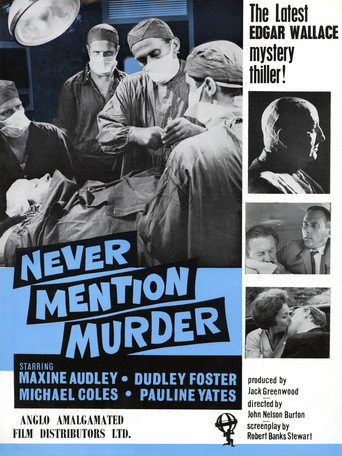 Never Mention Murder movie poster
