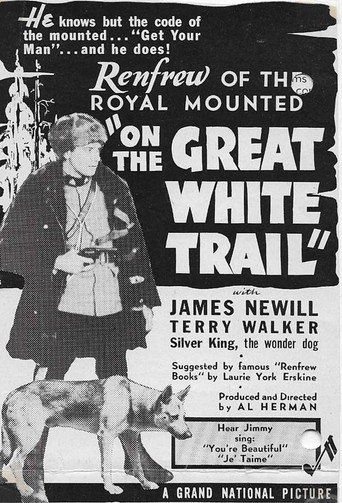 On the Great White Trail movie poster