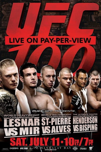 UFC 100: Lesnar vs. Mir 2 movie poster