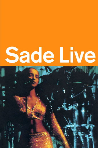 Sade: Live movie poster