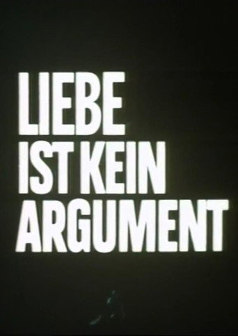 Love Is Not an Argument movie poster