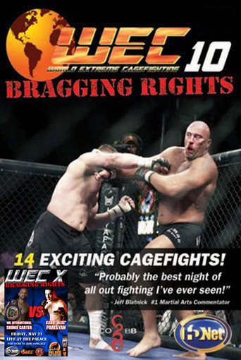 WEC 10: Bragging Rights movie poster
