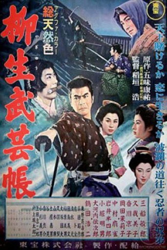 Yagyu Secret Scrolls movie poster